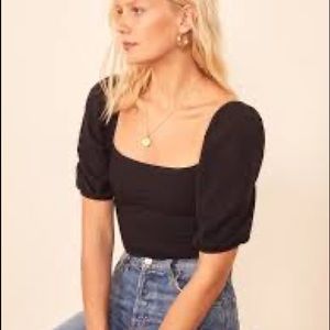 Reformation Rosa Top
